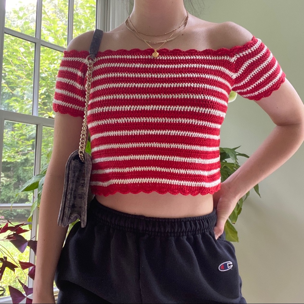 Handmade Crochet Crop Top